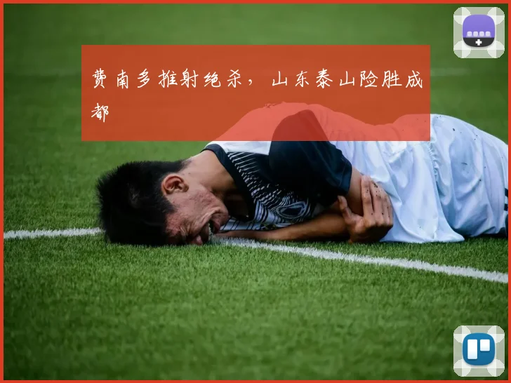 费南多推射绝杀，山东泰山险胜成都