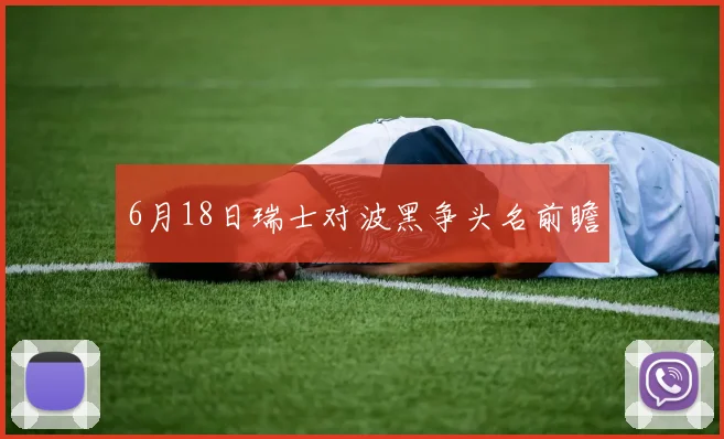 6月18日瑞士对波黑争头名前瞻