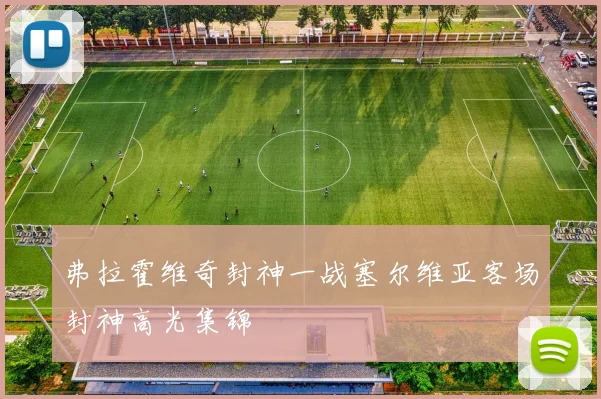 弗拉霍维奇封神一战塞尔维亚客场封神高光集锦